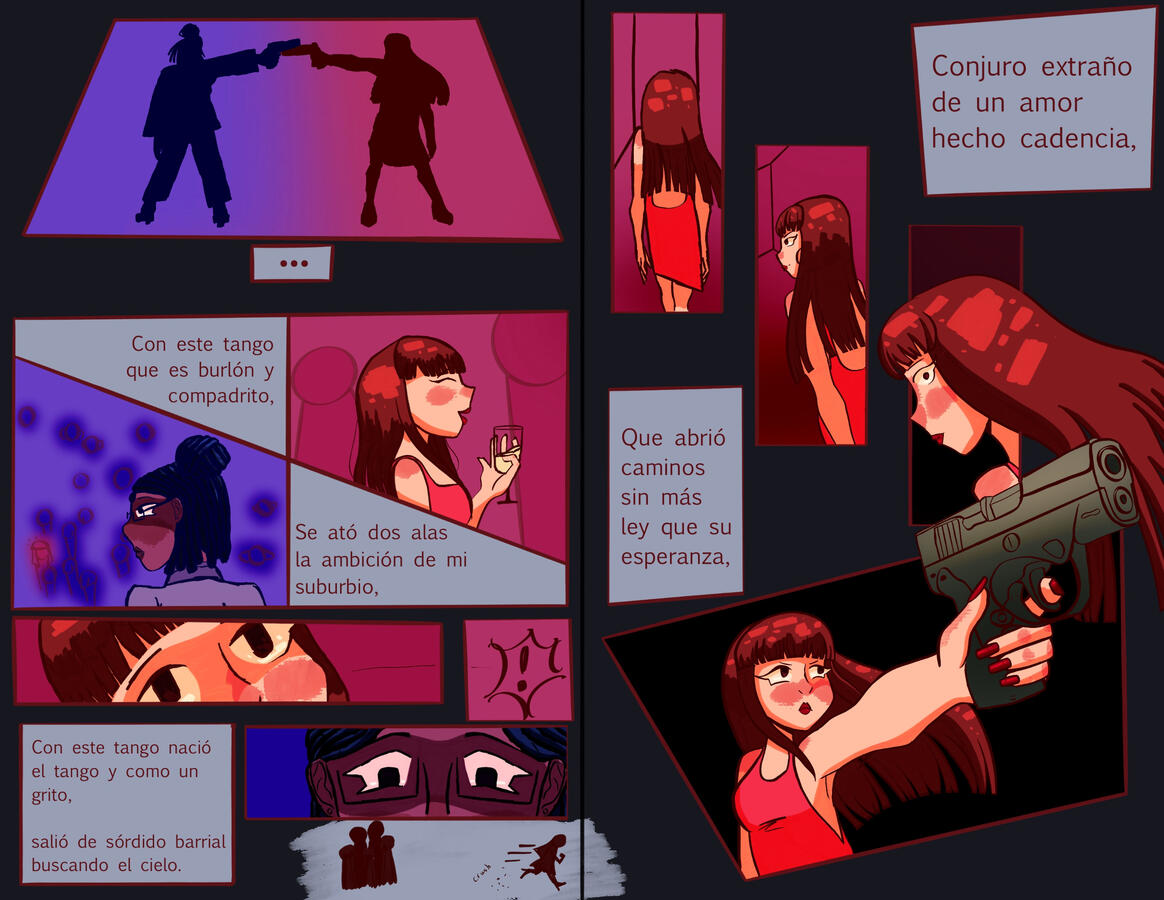 "Kiss of Fire, Spread 1"