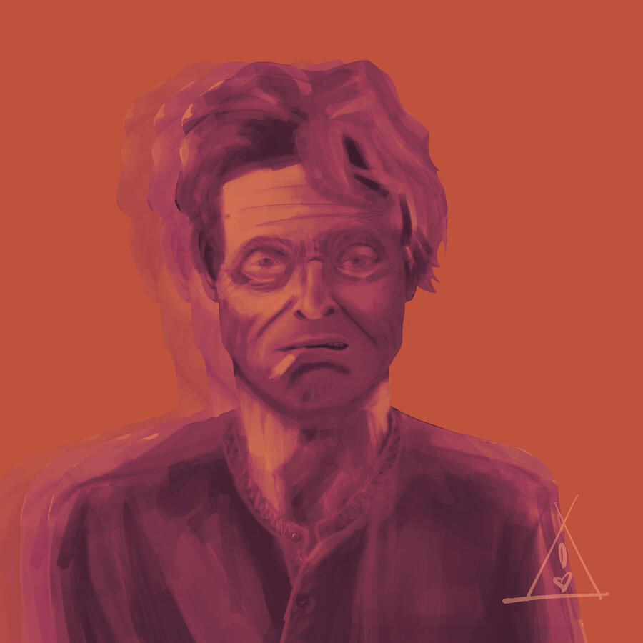 "Willem Dafoe - Face Study"